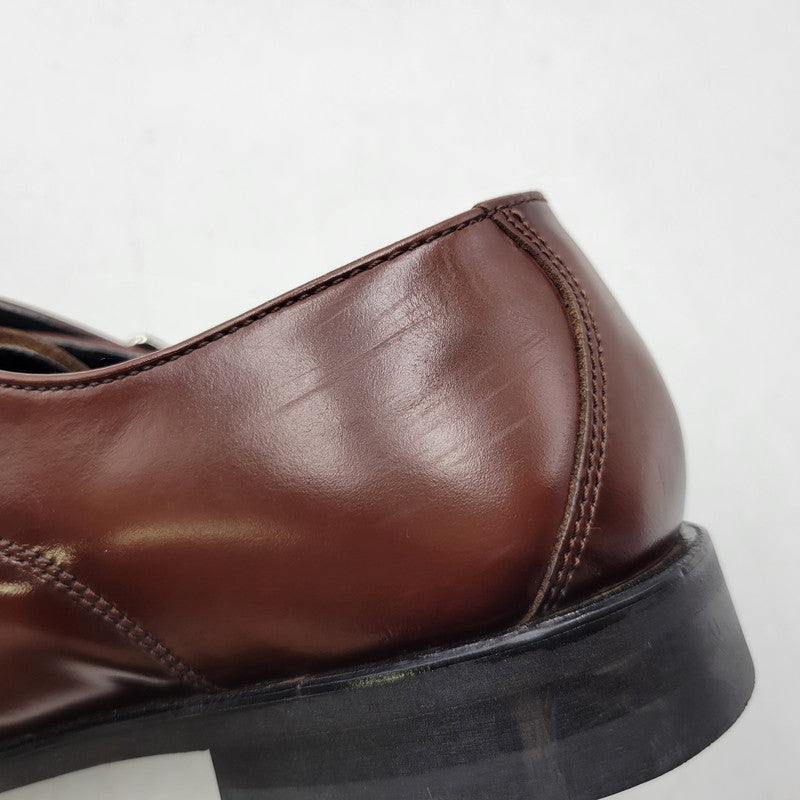 【中古品】【メンズ】 REGAL リーガル V196 ダブルモンクストラップ シューズ 靴 164-261019-as-10-izu サイズ：25 1/2 カラー：ブラウン 万代Net店