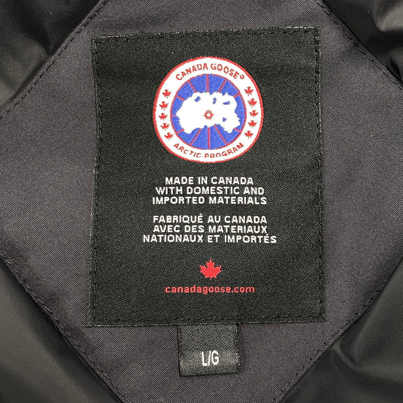 【中古品】【メンズ】 CANADA GOOSE カナダグース 4550M MAITLAND PARKA メイトランド パーカー ジャケット アウター 141-261018-kh-02-izu サイズ：L カラー：ブラック 万代Net店