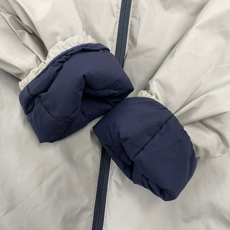 【中古品】【メンズ】 THE NORTH FACE ザ・ノースフェイス NY82080 REVERSIBLE ANYTIME INSULATED HOODIE リバーシブル インサレーテッド フーディ ジャケット アウター 144-261018-kh-01-izu サイズ：M カラー：グレー×ネイビー 万代Net店