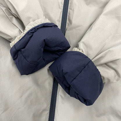 【中古品】【メンズ】 THE NORTH FACE ザ・ノースフェイス NY82080 REVERSIBLE ANYTIME INSULATED HOODIE リバーシブル インサレーテッド フーディ ジャケット アウター 144-261018-kh-01-izu サイズ：M カラー：グレー×ネイビー 万代Net店