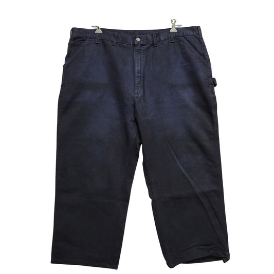 【中古品】【メンズ】 CARHARTT カーハート メキシコ製 DUCK PAINTER PANTS ダック ペインター パンツ ボトムス 157-261014-sm-09-izu サイズ：46×30 カラー：ネイビー 万代Net店