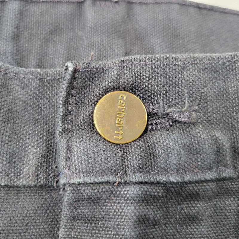 【中古品】【メンズ】 CARHARTT カーハート メキシコ製 DUCK PAINTER PANTS ダック ペインター パンツ ボトムス 157-261014-sm-09-izu サイズ：46×30 カラー：ネイビー 万代Net店