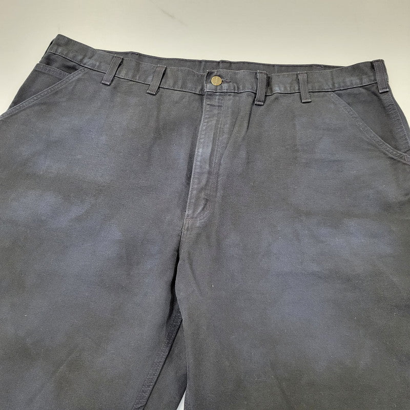 【中古品】【メンズ】 CARHARTT カーハート メキシコ製 DUCK PAINTER PANTS ダック ペインター パンツ ボトムス 157-261014-sm-09-izu サイズ：46×30 カラー：ネイビー 万代Net店