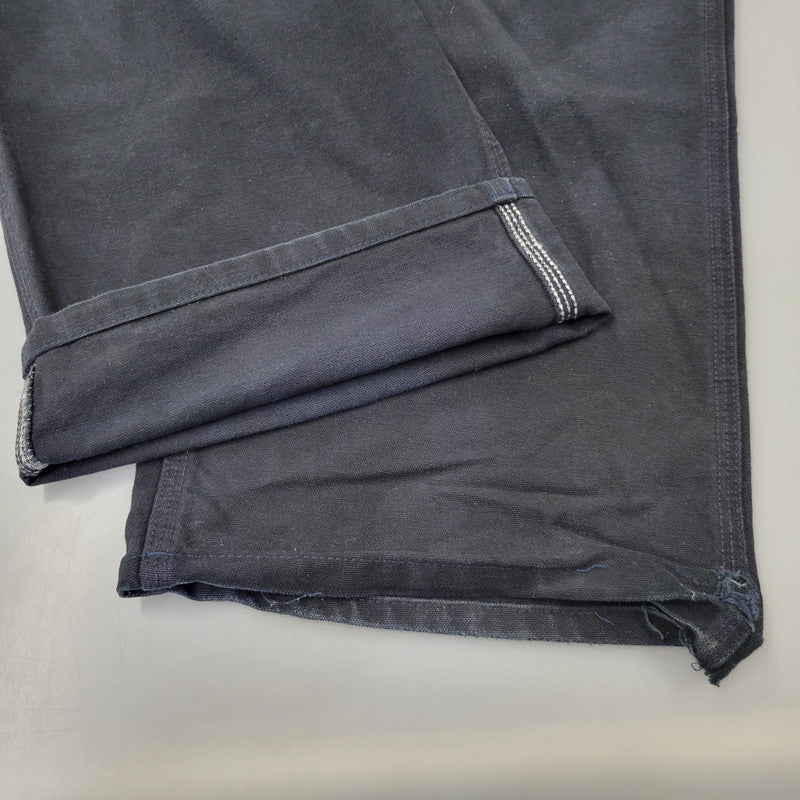 【中古品】【メンズ】 CARHARTT カーハート メキシコ製 DUCK PAINTER PANTS ダック ペインター パンツ ボトムス 157-261014-sm-09-izu サイズ：46×30 カラー：ネイビー 万代Net店