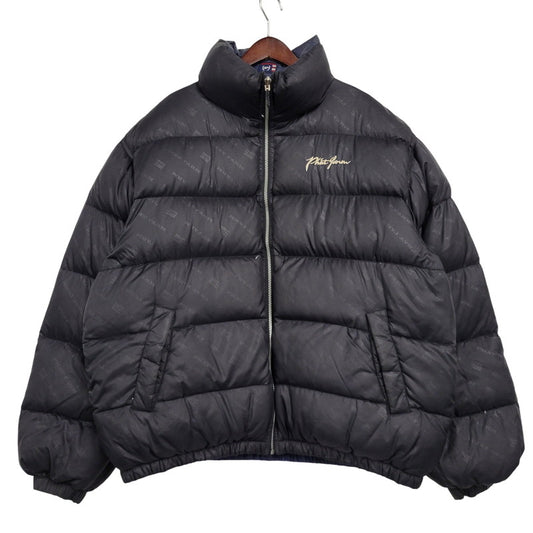 【中古品】【メンズ】 PHAT FARM ファットファーム REVERSIBLE DOWN JACKET リバーシブル ダウン ジャケット アウター トップス 146-261018-ms-08-izu サイズ：XXL カラー：ネイビーブラック 万代Net店