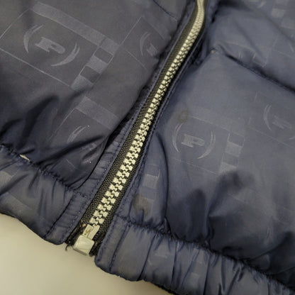【中古品】【メンズ】 PHAT FARM ファットファーム REVERSIBLE DOWN JACKET リバーシブル ダウン ジャケット アウター トップス 146-261018-ms-08-izu サイズ：XXL カラー：ネイビーブラック 万代Net店
