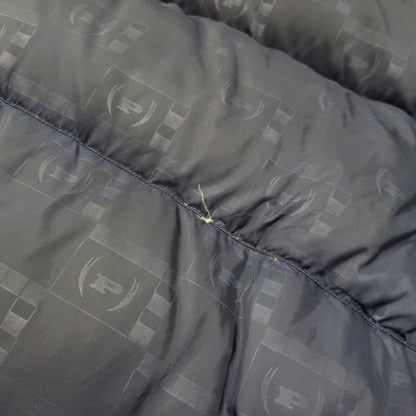 【中古品】【メンズ】 PHAT FARM ファットファーム REVERSIBLE DOWN JACKET リバーシブル ダウン ジャケット アウター トップス 146-261018-ms-08-izu サイズ：XXL カラー：ネイビーブラック 万代Net店