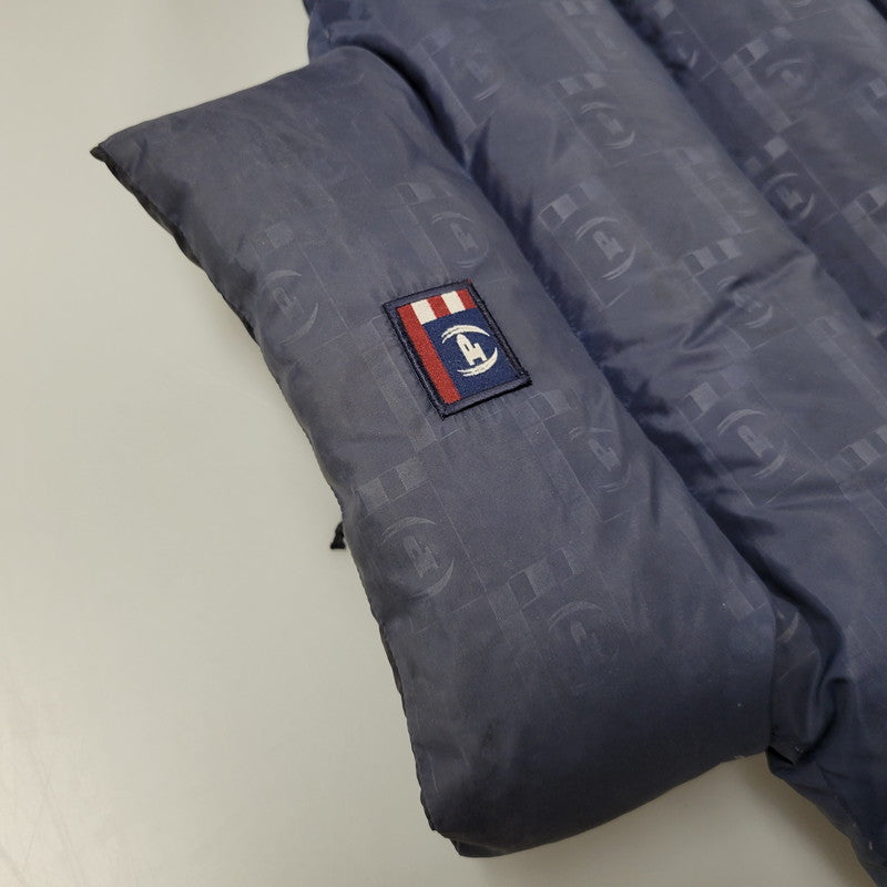 【中古品】【メンズ】 PHAT FARM ファットファーム REVERSIBLE DOWN JACKET リバーシブル ダウン ジャケット アウター トップス 146-261018-ms-08-izu サイズ：XXL カラー：ネイビーブラック 万代Net店