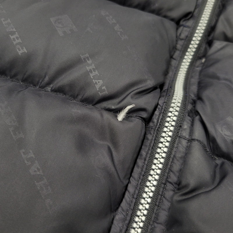 【中古品】【メンズ】 PHAT FARM ファットファーム REVERSIBLE DOWN JACKET リバーシブル ダウン ジャケット アウター トップス 146-261018-ms-08-izu サイズ：XXL カラー：ネイビーブラック 万代Net店