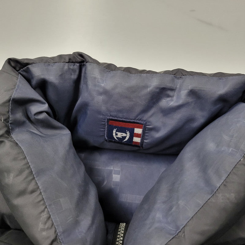 【中古品】【メンズ】 PHAT FARM ファットファーム REVERSIBLE DOWN JACKET リバーシブル ダウン ジャケット アウター トップス 146-261018-ms-08-izu サイズ：XXL カラー：ネイビーブラック 万代Net店