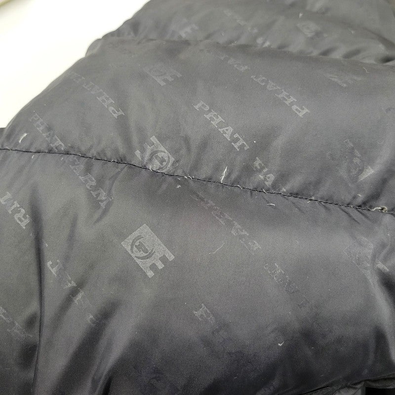 【中古品】【メンズ】 PHAT FARM ファットファーム REVERSIBLE DOWN JACKET リバーシブル ダウン ジャケット アウター トップス 146-261018-ms-08-izu サイズ：XXL カラー：ネイビーブラック 万代Net店