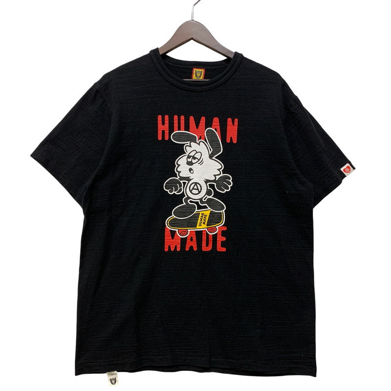 【中古品】【メンズ】 HUMAN MADE ヒューマンメード VERDY TEE ヴェルディ Tシャツ トップス 142-991216-kh-09-izu サイズ：XL カラー：ブラック 万代Net店