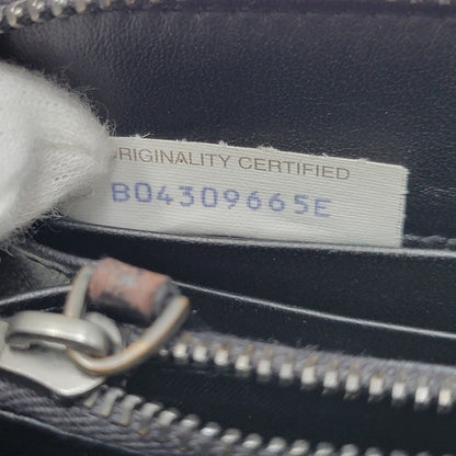 【中古品】【メンズ/レディース】 BOTTEGAVENETA ボッテガヴェネタ イントレチャート ラウンドファスナー ロングウォレット 長財布 181-261013-as-17-izu カラー：ブラック 万代Net店