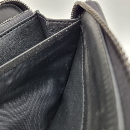 【中古品】【メンズ/レディース】 BOTTEGAVENETA ボッテガヴェネタ イントレチャート ラウンドファスナー ロングウォレット 長財布 181-261013-as-17-izu カラー：ブラック 万代Net店