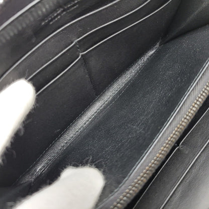 【中古品】【メンズ/レディース】 BOTTEGAVENETA ボッテガヴェネタ イントレチャート ラウンドファスナー ロングウォレット 長財布 181-261013-as-17-izu カラー：ブラック 万代Net店