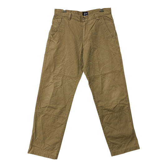 【中古品】【メンズ】 OLD STUSSY オールド ステューシー 紺タグ DOUBLE KNEE WORK PANTS ダブル ニー ワーク パンツ ボトムス 153-261013-kh-09-izu サイズ：31 カラー：ベージュ 万代Net店
