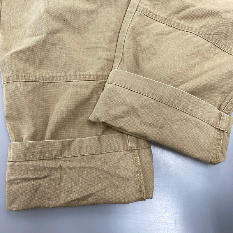 【中古品】【メンズ】 OLD STUSSY オールド ステューシー 紺タグ DOUBLE KNEE WORK PANTS ダブル ニー ワーク パンツ ボトムス 153-261013-kh-09-izu サイズ：31 カラー：ベージュ 万代Net店