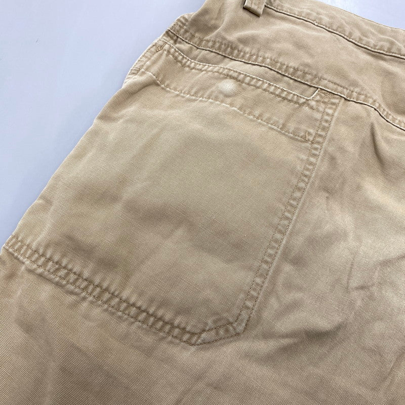 【中古品】【メンズ】 OLD STUSSY オールド ステューシー 紺タグ DOUBLE KNEE WORK PANTS ダブル ニー ワーク パンツ ボトムス 153-261013-kh-09-izu サイズ：31 カラー：ベージュ 万代Net店