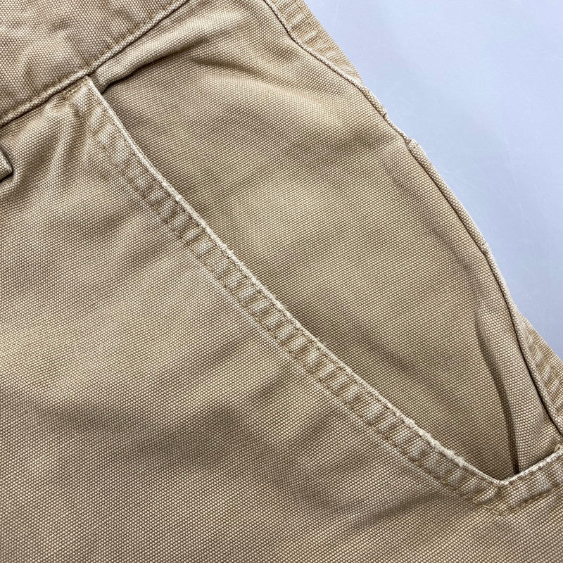 【中古品】【メンズ】 OLD STUSSY オールド ステューシー 紺タグ DOUBLE KNEE WORK PANTS ダブル ニー ワーク パンツ ボトムス 153-261013-kh-09-izu サイズ：31 カラー：ベージュ 万代Net店