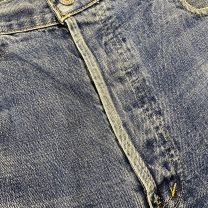 【中古品】【メンズ】 LEVI'S リーバイス 702-XX 刻印J22 BIG-E 赤耳 日本製 702 CINCH BACK DENIM PANTS シンチ バック デニム パンツ ボトムス 157-261013-kh-01-izu サイズ：34×36 カラー：インディゴ 万代Net店