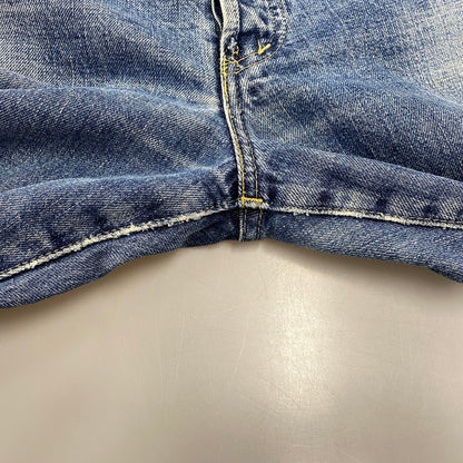 【中古品】【メンズ】 LEVI'S リーバイス 702-XX 刻印J22 BIG-E 赤耳 日本製 702 CINCH BACK DENIM PANTS シンチ バック デニム パンツ ボトムス 157-261013-kh-01-izu サイズ：34×36 カラー：インディゴ 万代Net店