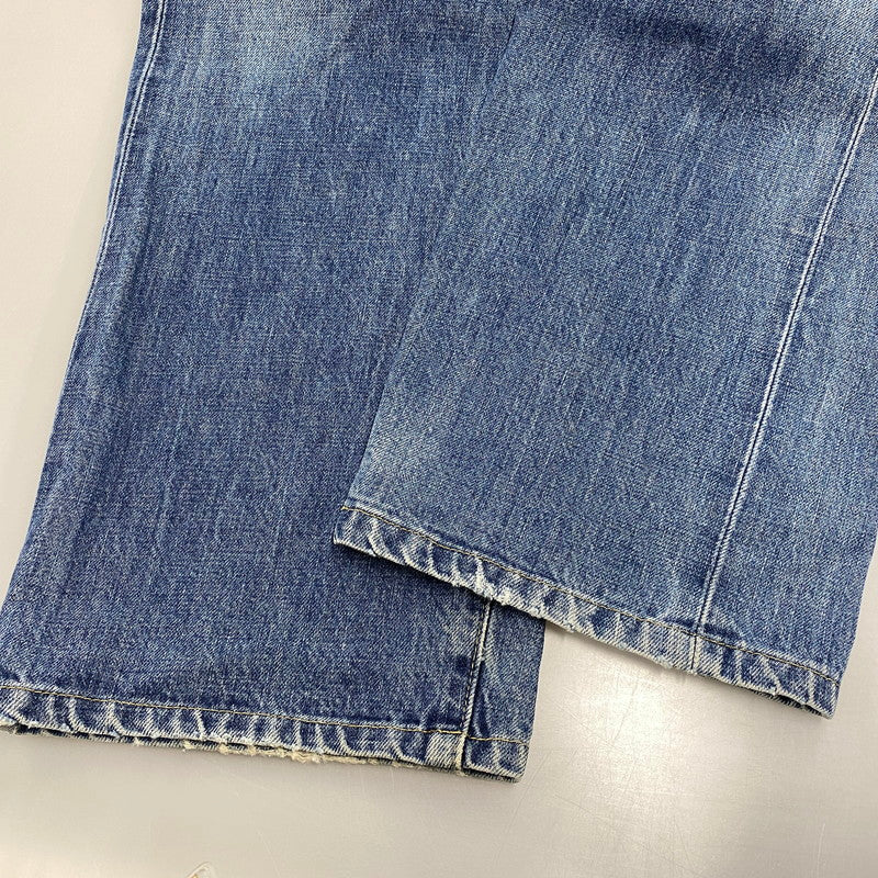 【中古品】【メンズ】 LEVI'S リーバイス 702-XX 刻印J22 BIG-E 赤耳 日本製 702 CINCH BACK DENIM PANTS シンチ バック デニム パンツ ボトムス 157-261013-kh-01-izu サイズ：34×36 カラー：インディゴ 万代Net店
