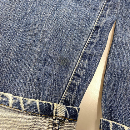 【中古品】【メンズ】 LEVI'S リーバイス 702-XX 刻印J22 BIG-E 赤耳 日本製 702 CINCH BACK DENIM PANTS シンチ バック デニム パンツ ボトムス 157-261013-kh-01-izu サイズ：34×36 カラー：インディゴ 万代Net店
