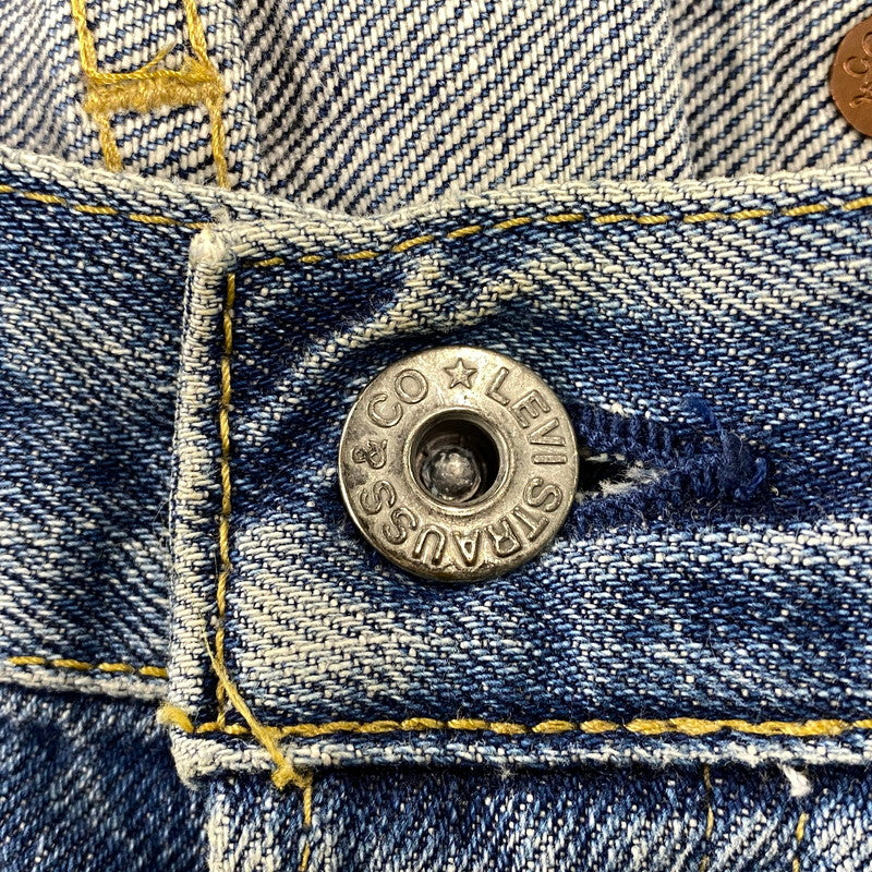 【中古品】【メンズ】 LEVI'S リーバイス 702-XX 刻印J22 BIG-E 赤耳 日本製 702 CINCH BACK DENIM PANTS シンチ バック デニム パンツ ボトムス 157-261013-kh-01-izu サイズ：34×36 カラー：インディゴ 万代Net店