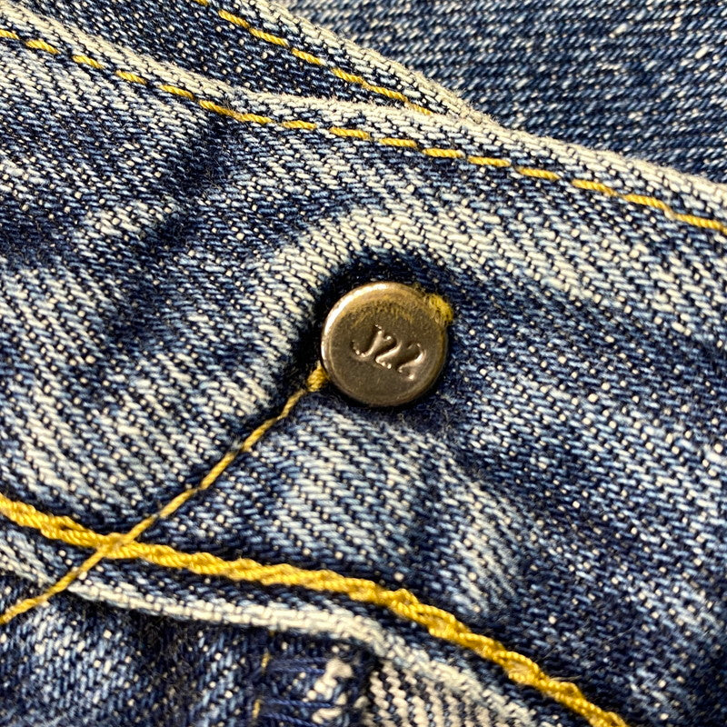 【中古品】【メンズ】 LEVI'S リーバイス 702-XX 刻印J22 BIG-E 赤耳 日本製 702 CINCH BACK DENIM PANTS シンチ バック デニム パンツ ボトムス 157-261013-kh-01-izu サイズ：34×36 カラー：インディゴ 万代Net店