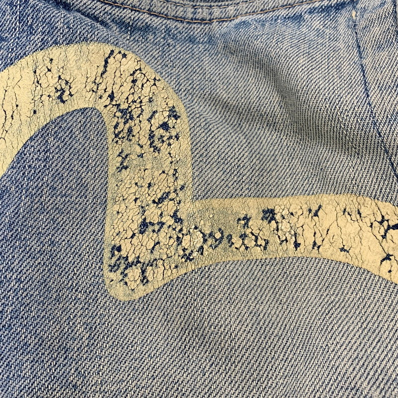 【現状渡し品】【メンズ】 OLD EVISU オールドエヴィス × SIOTANI BROTHERS 塩谷ブラザーズ KAMOME DENIM PANTS カモメ デニムパンツ ボトムス 156-261020-ms-01-izu サイズ：34 カラー：インディゴ 万代Net店