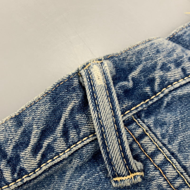 【現状渡し品】【メンズ】 OLD EVISU オールドエヴィス × SIOTANI BROTHERS 塩谷ブラザーズ KAMOME DENIM PANTS カモメ デニムパンツ ボトムス 156-261020-ms-01-izu サイズ：34 カラー：インディゴ 万代Net店