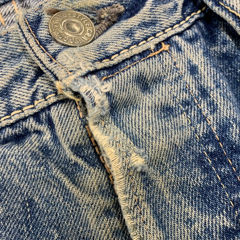 【現状渡し品】【メンズ】 OLD EVISU オールドエヴィス × SIOTANI BROTHERS 塩谷ブラザーズ KAMOME DENIM PANTS カモメ デニムパンツ ボトムス 156-261020-ms-01-izu サイズ：34 カラー：インディゴ 万代Net店