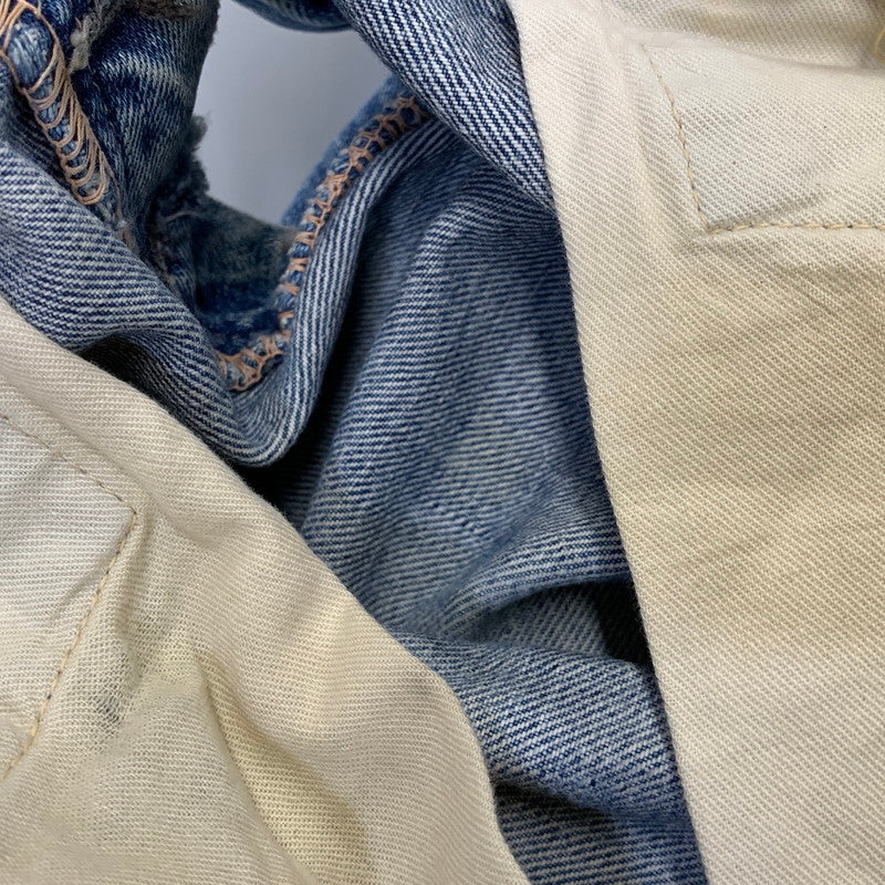 【現状渡し品】【メンズ】 OLD EVISU オールドエヴィス × SIOTANI BROTHERS 塩谷ブラザーズ KAMOME DENIM PANTS カモメ デニムパンツ ボトムス 156-261020-ms-01-izu サイズ：34 カラー：インディゴ 万代Net店