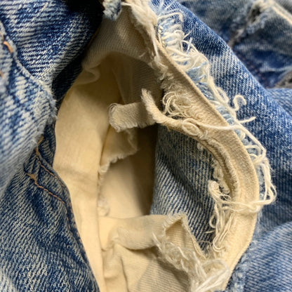 【現状渡し品】【メンズ】 OLD EVISU オールドエヴィス × SIOTANI BROTHERS 塩谷ブラザーズ KAMOME DENIM PANTS カモメ デニムパンツ ボトムス 156-261020-ms-01-izu サイズ：34 カラー：インディゴ 万代Net店