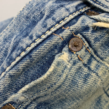 【現状渡し品】【メンズ】 OLD EVISU オールドエヴィス × SIOTANI BROTHERS 塩谷ブラザーズ KAMOME DENIM PANTS カモメ デニムパンツ ボトムス 156-261020-ms-01-izu サイズ：34 カラー：インディゴ 万代Net店