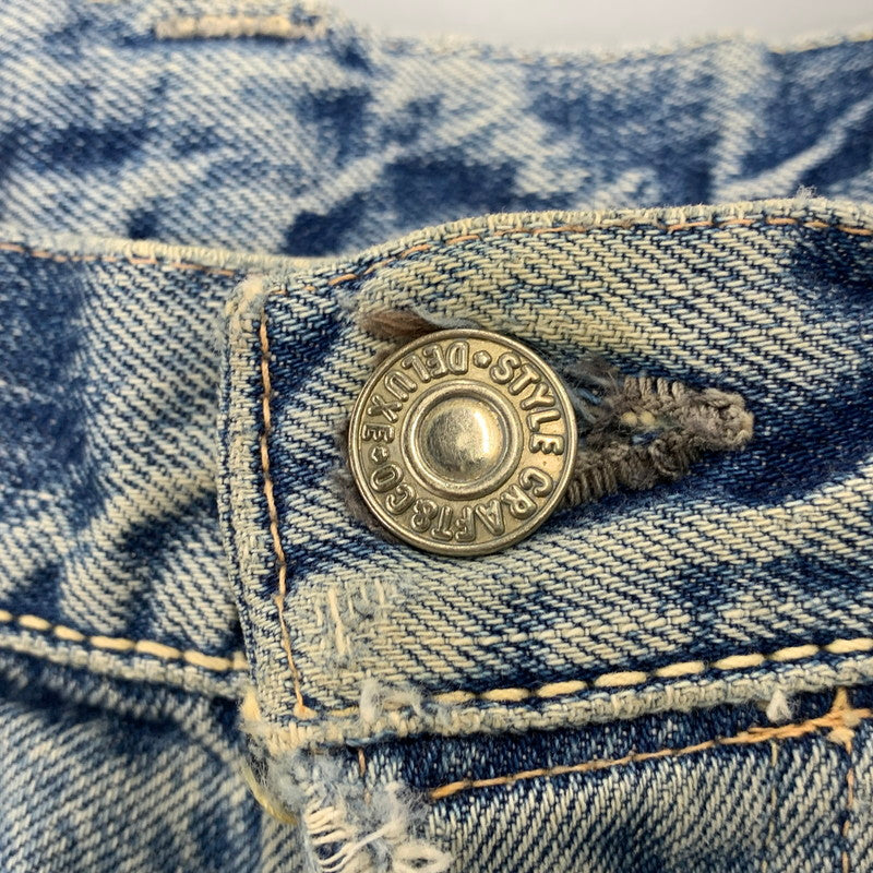 【現状渡し品】【メンズ】 OLD EVISU オールドエヴィス × SIOTANI BROTHERS 塩谷ブラザーズ KAMOME DENIM PANTS カモメ デニムパンツ ボトムス 156-261020-ms-01-izu サイズ：34 カラー：インディゴ 万代Net店