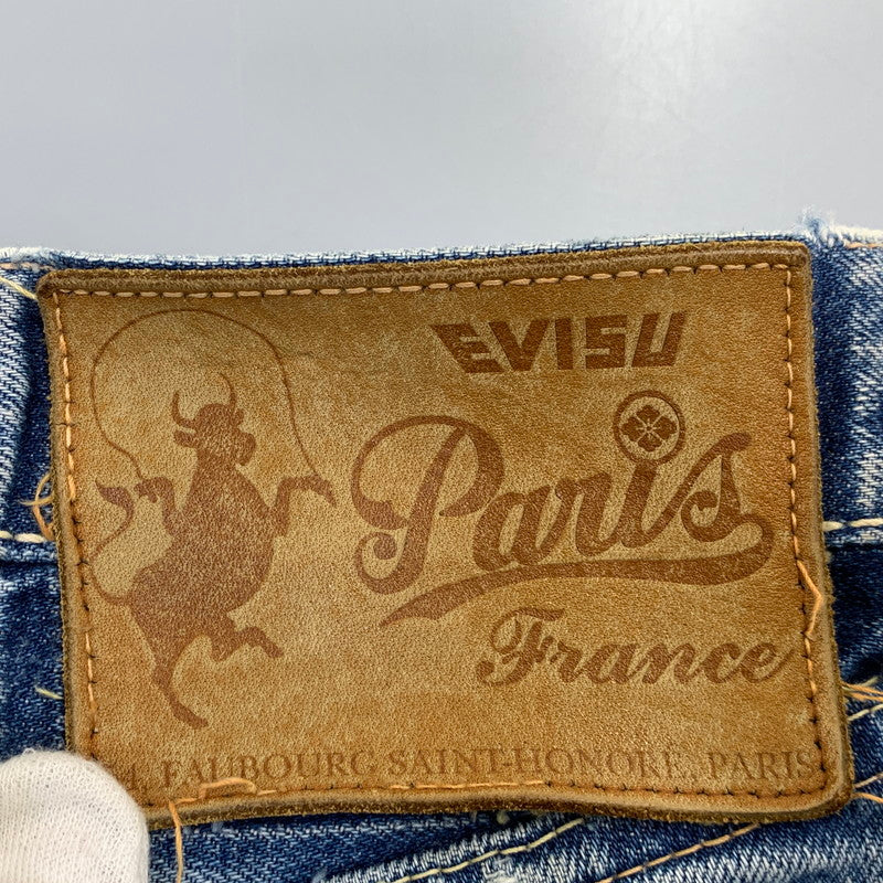 【現状渡し品】【メンズ】 OLD EVISU オールドエヴィス × SIOTANI BROTHERS 塩谷ブラザーズ KAMOME DENIM PANTS カモメ デニムパンツ ボトムス 156-261020-ms-01-izu サイズ：34 カラー：インディゴ 万代Net店