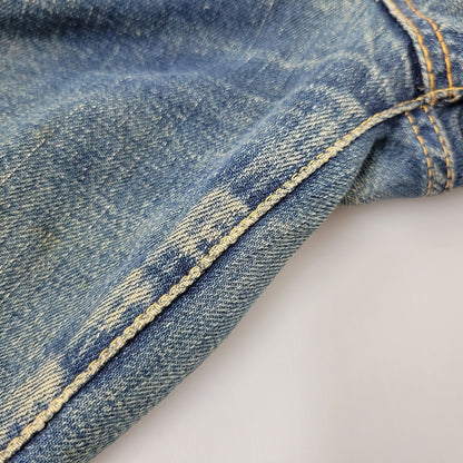 【中古品】【メンズ】 OLD SUGAR CANE オールド シュガーケーン CINCH BACK DENIM PANTS シンチ バック デニム パンツ ボトムス 156-261014-sm-05-izu サイズ：下記参照 カラー：インディゴ 万代Net店