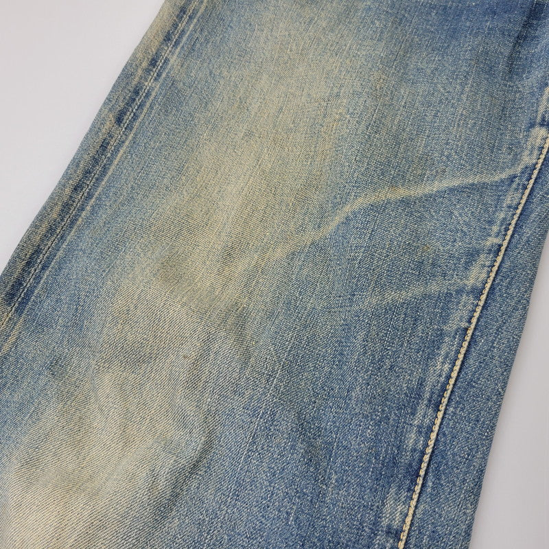 【中古品】【メンズ】 OLD SUGAR CANE オールド シュガーケーン CINCH BACK DENIM PANTS シンチ バック デニム パンツ ボトムス 156-261014-sm-05-izu サイズ：下記参照 カラー：インディゴ 万代Net店