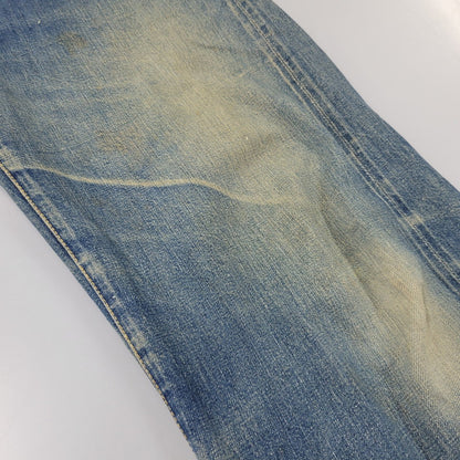 【中古品】【メンズ】 OLD SUGAR CANE オールド シュガーケーン CINCH BACK DENIM PANTS シンチ バック デニム パンツ ボトムス 156-261014-sm-05-izu サイズ：下記参照 カラー：インディゴ 万代Net店