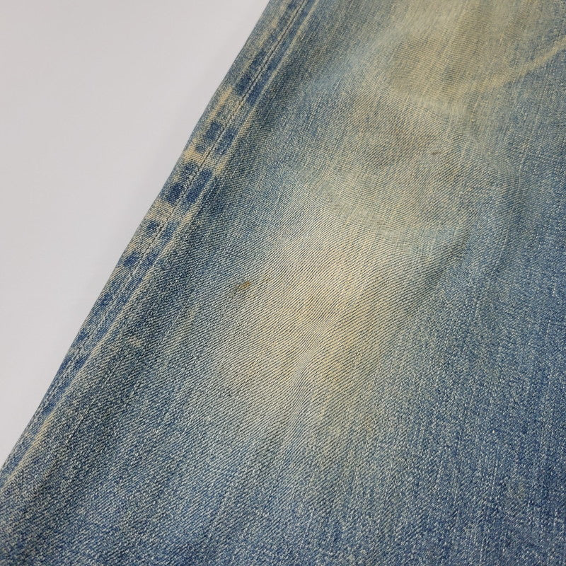 【中古品】【メンズ】 OLD SUGAR CANE オールド シュガーケーン CINCH BACK DENIM PANTS シンチ バック デニム パンツ ボトムス 156-261014-sm-05-izu サイズ：下記参照 カラー：インディゴ 万代Net店