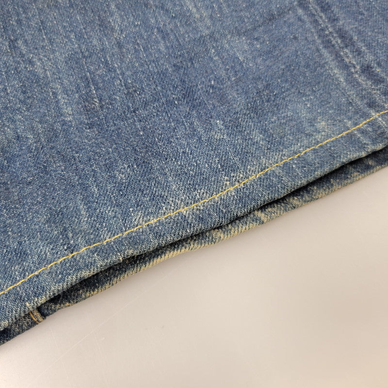 【中古品】【メンズ】 OLD SUGAR CANE オールド シュガーケーン CINCH BACK DENIM PANTS シンチ バック デニム パンツ ボトムス 156-261014-sm-05-izu サイズ：下記参照 カラー：インディゴ 万代Net店