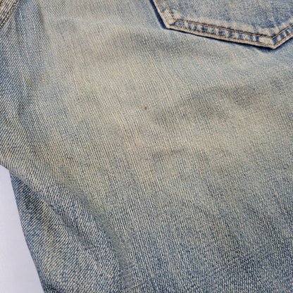【中古品】【メンズ】 OLD SUGAR CANE オールド シュガーケーン CINCH BACK DENIM PANTS シンチ バック デニム パンツ ボトムス 156-261014-sm-05-izu サイズ：下記参照 カラー：インディゴ 万代Net店
