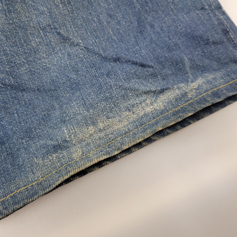 【中古品】【メンズ】 OLD SUGAR CANE オールド シュガーケーン CINCH BACK DENIM PANTS シンチ バック デニム パンツ ボトムス 156-261014-sm-05-izu サイズ：下記参照 カラー：インディゴ 万代Net店