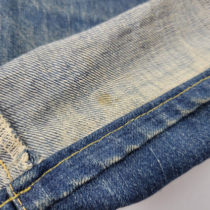 【中古品】【メンズ】 OLD SUGAR CANE オールド シュガーケーン CINCH BACK DENIM PANTS シンチ バック デニム パンツ ボトムス 156-261014-sm-05-izu サイズ：下記参照 カラー：インディゴ 万代Net店