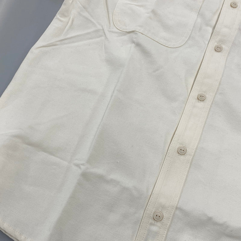 【中古美品】【メンズ】 CARHARTT WIP カーハート WIP I032830 LS CLINK SHIRT ロングスリーブ クリンク シャツ トップス 142-261022-kh-03-izu サイズ：XL カラー：アイボリー 万代Net店