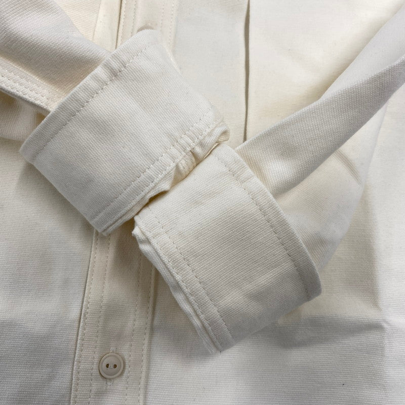 【中古美品】【メンズ】 CARHARTT WIP カーハート WIP I032830 LS CLINK SHIRT ロングスリーブ クリンク シャツ トップス 142-261022-kh-03-izu サイズ：XL カラー：アイボリー 万代Net店
