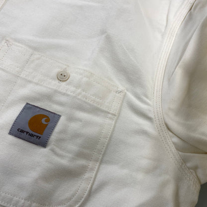 【中古美品】【メンズ】 CARHARTT WIP カーハート WIP I032830 LS CLINK SHIRT ロングスリーブ クリンク シャツ トップス 142-261022-kh-03-izu サイズ：XL カラー：アイボリー 万代Net店