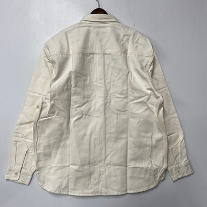 【中古美品】【メンズ】 CARHARTT WIP カーハート WIP I032830 LS CLINK SHIRT ロングスリーブ クリンク シャツ トップス 142-261022-kh-03-izu サイズ：XL カラー：アイボリー 万代Net店