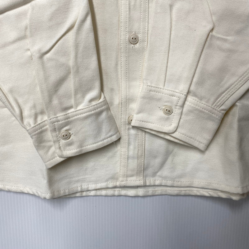 【中古美品】【メンズ】 CARHARTT WIP カーハート WIP I032830 LS CLINK SHIRT ロングスリーブ クリンク シャツ トップス 142-261022-kh-03-izu サイズ：XL カラー：アイボリー 万代Net店